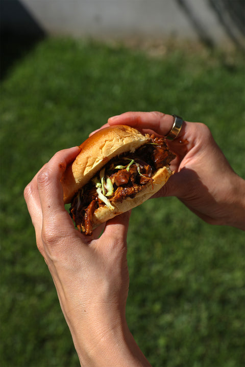 Roasted Mole Bbq Chicken Sandwich