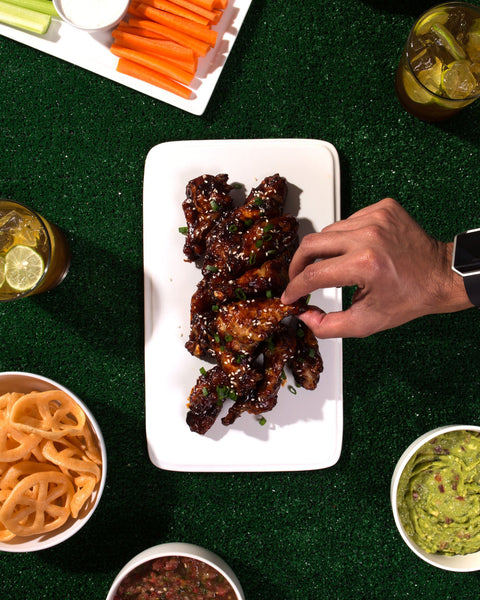Honey Mole Glazed Wings