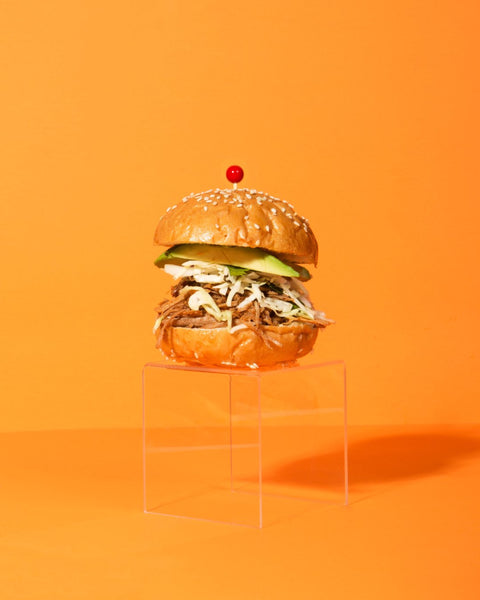 Mole Coloradito Pulled Pork Sliders